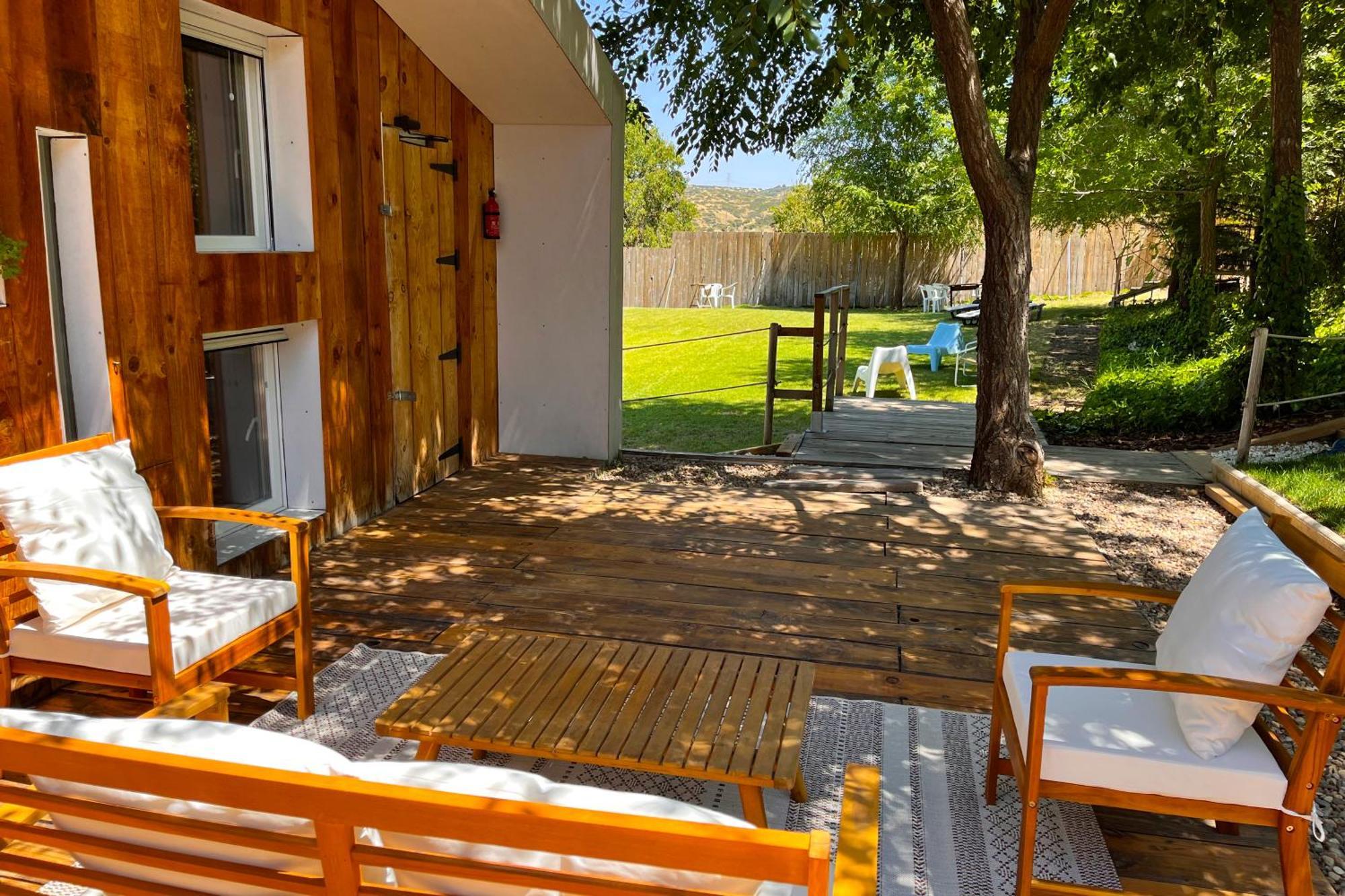 Fee4Me Cabin With Pool And Garden San Martín de la Vega エクステリア 写真